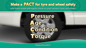 Make a PACT for tyre and wheel safety with four simple and regular checks on your caravan's tyres and wheels. #MakeATyrePACT #caravanning #caravanlife #caravantyres #caravaninsurance https://www.caravanguard.co.uk/news/video-make-a-pact-for-caravan-tyre-and-wheel-safety-16044/?dealercode=URLTRACK&campaignID=NTNET676&sourcebusID=3OSSRGD9&activityID=NTNET821 Swindon Caravans Group Swift Group Bailey of Bristol Elddis, Compass, Buccaneer & Xplore: Motorhomes & Touring Caravans Lunar Caravans Coachm