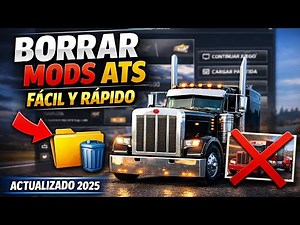 How to DELETE MODS in American Truck Simulator | EASY and FAST (Updated 2025)