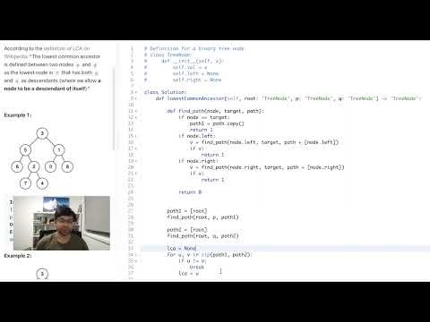 Binary Tree - Lowest Common Ancestor - Coding Interview Course