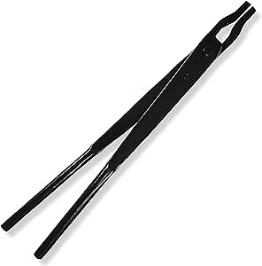 Simond Store 16" Mandrel Jaw Blacksmith Tongs - Forging Tools and Equipment for Beginner and Professional, Bladesmith, Blacksmith, Farrier - Forging Tongs for Knife Making
