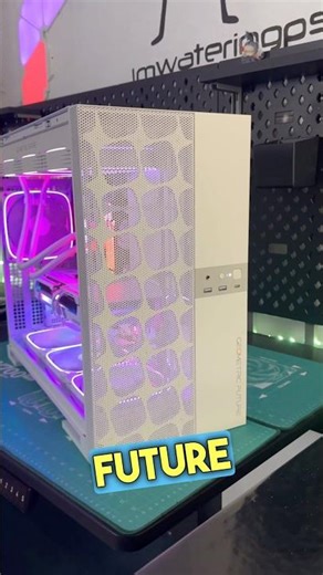 Geometric Future Model 5 Mesh Build - Ryzen 7 9850X3D and RX 9070 XT #pcbuild