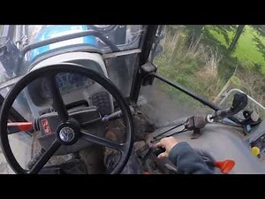 How to drive a New holland t5060