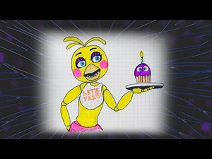 How to draw Toy Chica | FNAF - Speed Drawing