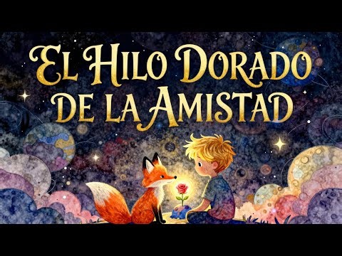 El Hilo Dorado de la Amistad ✨: Una Lección del Principito sobre Crear Lazos - Cuentos Educativos p