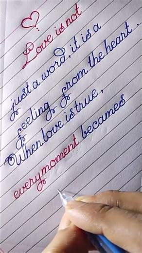 Stylish cursive handwriting. ||#handwriting #shorts