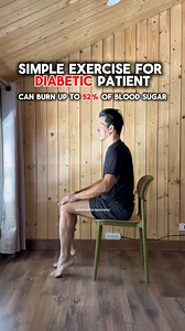 3.7M views · 26K reactions | Simple Daily Exercise For Diabetic Individual that helps BURN up to 52% of blood sugar! 喝#diabetes #diabetic #diabeticfriendly | Physical Therapy Session | Facebook