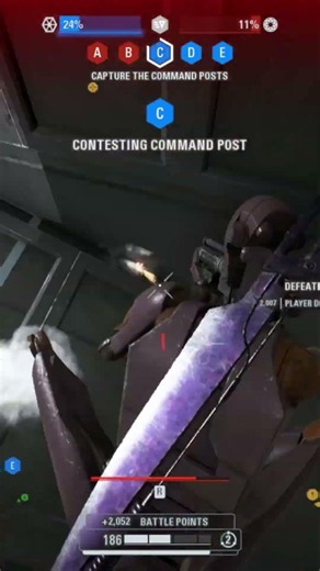 Commando Droid defends C point #starwars #battlefront #gaming#ps5 #xbox #ps4 #pc #clips #battle