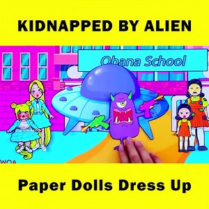 4.2K views · 62 reactions | Paper Dolls Dress Up Kidnapped By Alien  | WOA Bricks Technic | Facebook