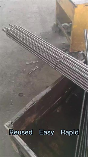 Construction Steel Formwork, Plywood Formwork Tie Rod 15/17*1m , 45# Material