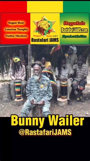 313K views · 10K reactions | Rest In Powa BUNNY WAILER, #Nyabinghi I 滛滛❤️ Today's #NyabinghiPonDiSabbath forwards courtesy of chanting at a Nyabinghi chant lead by the Jamaican Reggae icon bunnywailerarchives inna Jamaica  #bunnywailer #rastafari #jamaica #rastafarijams #reggaeradio #reggae #spreadlovelikevirus | Rastafari Jams | Facebook