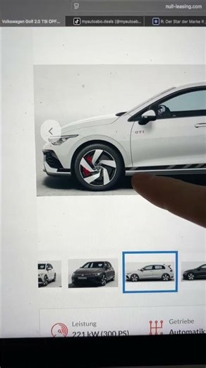 300 PS Golf GTI Clubsport zu einem absoluten Leasingkracher!!