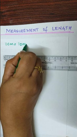 measurement of length in terms of centimetre