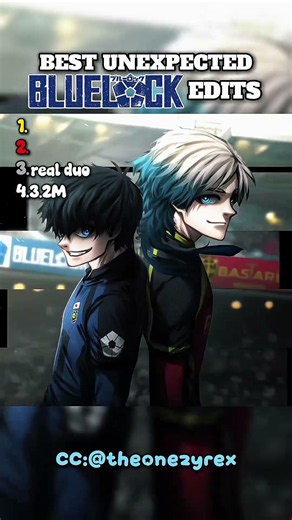 Ranking Best Unexpected Blue Lock Edits Part 146 #bluelock #anime #animeedit #bluelockedit