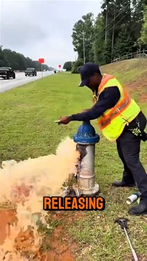 The Hidden Purpose of Hydrant Flushing😲👌#youtubeshorts #facts #ytshorts #shorts #shortsfeed #fire