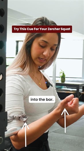 Zercher squat setup tips  Zercher squat involes loading the upper...