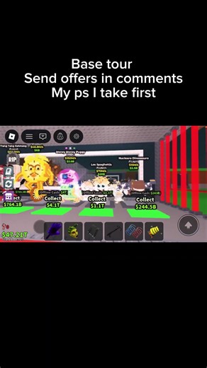 Base tour #roblox #realwaystomakemoneyfromhome #electronicdancemusic #fypp