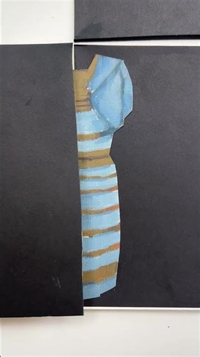 The Dress Phenomenon, Explained via Color Theory 🤯 🎨 #learntopaint #painting