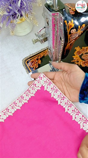 Sewing magic ✨ for beginners with asmr/diy #youqariagallery #fashion #youtubeshorts #asmr #diy