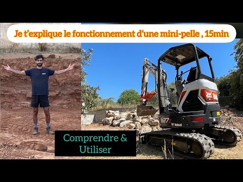 How to use a mini excavator