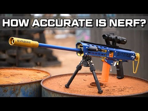 How Accurate Is A 300fps Nerf Sniper?