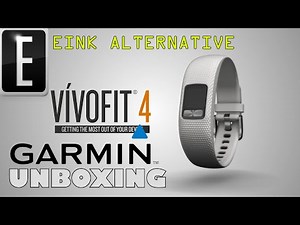 e-Paper Alternative MIP Smartwatch by Garmin | Vivofit 4 Unboxing