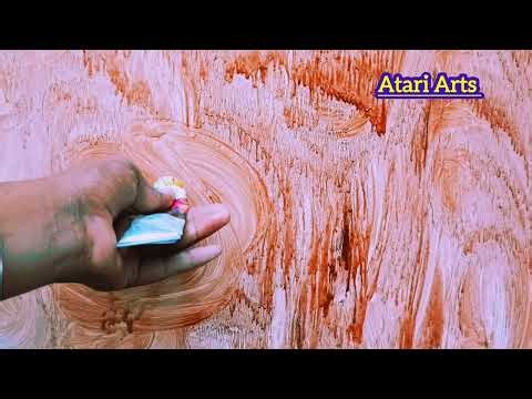 Oil Tube Colour Painting | Oil Tube Paint Design | Atari Arts