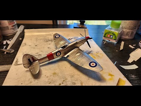 Airfix Spitfire MK.22 1/72 FULL BUILD