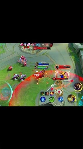 Recall button disabled in front of me 😎🔥#mobalegends5v5 #moba5v5English