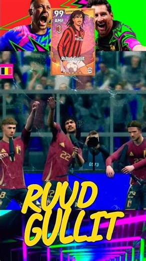 Ruud Gullit Legend Showcase#flyxo#shorts#trending#viral#efootball#youtubeshorts#edit#shortvideo