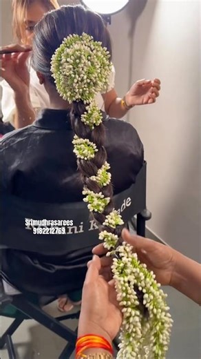 Flower braid hair tutorial 💁🏻‍♀️ save for ur big day