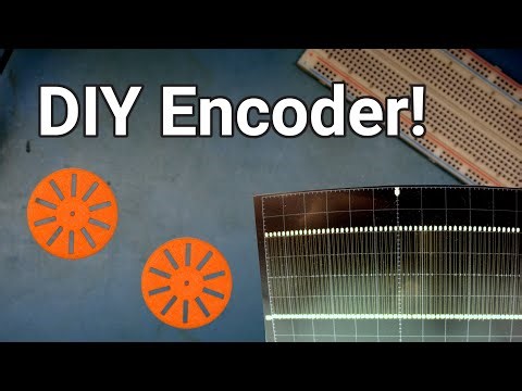 Simple DC Motor with Encoder – Testing Encoder Wheels & Speed | MOT 4