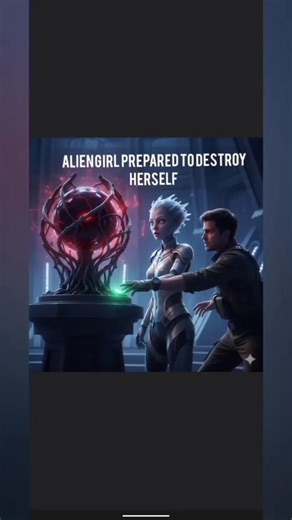 "Alien girl ready to destroy herself "#scifi #hfy #ytshorts #stories #aliens#facts #motivational