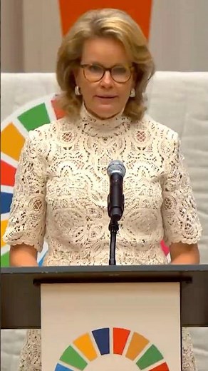 Queen Mathilde of Belgium on the Sustainable Development Goals (SDGs): Essential to All Lives | UN