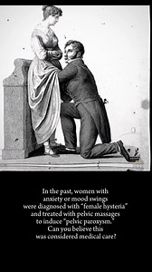 “female hysteria” .....👇🏽🤔📲 #FemaleHysteria #MedicalHistory #VictorianMedicine #StrangeTreatments #HistoryOfWomen #UnbelievableCures | Ancient Theories Nerd