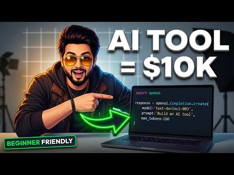 Anyone Can Build This! 🚀 Build & Sell AI Tools for $10K/Month (Python 2026 Tutorial))