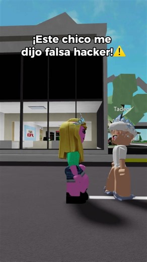 Ella me dijo falsa: historia en Roblox y reacción a hacker