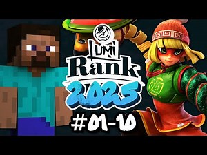 Top 10 Smash Ultimate Player Rankings | LumiRank 2025.1