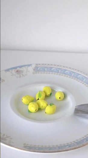 Making Lemon Murano Glass Beads, Lampwork glass beads