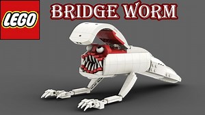 Bridge Worm - Trevor Henderson Creatures Lego Tutorial