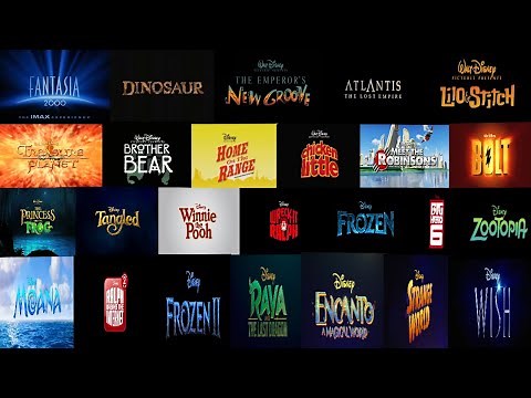 Walt Disney Animation Movie Trailers "All At Once" Volume 3 (1999-2023) Updated