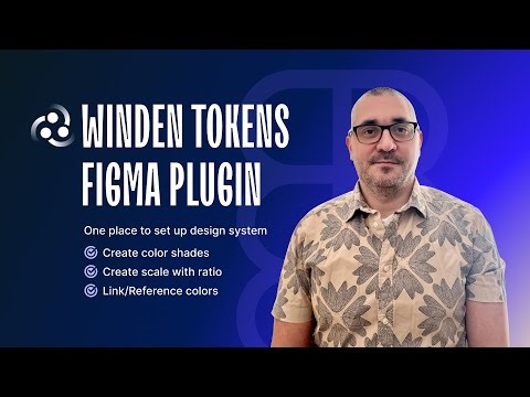 Winden Tokens - Figma plugin for design system