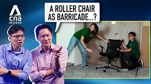 237K views · 241 reactions | There’s an armed intruder in your building; what simple principles could keep you safe? Here, experts analyse the reactions of civilians in a drill - here’s what you can learn from their mistakes. In partnership with the SGSecure Official Programme Office. | CNA Insider | Facebook