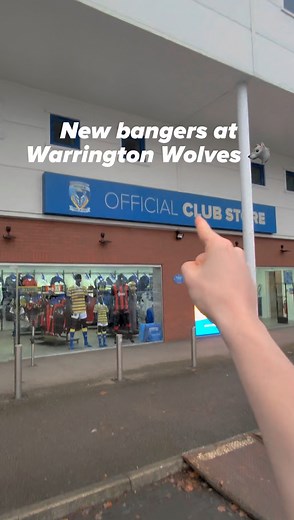 27K views · 247 reactions | New bangers at the club shop  Shop the 2026 training range: https://shorturl.at/SZHg1 | Warrington Wolves | Facebook
