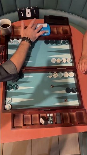Bob vs Vince - EPIC #Backgammon CLASH [Points Work board]! 🎲🎲