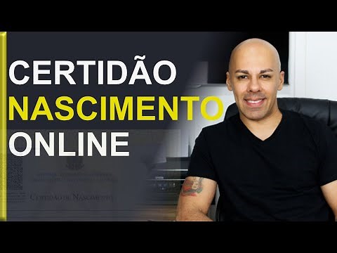 COMO TIRAR A CERTIDÃO DE NASCIMENTO ONLINE (PASSO A PASSO)