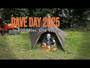 600 Miles on a Vespa – Dave’s Day 2025 Tribute Ride (Full Story)