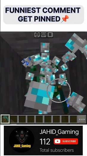 Minecraft Dancing parrot 🦜🎶 ll part 6 #minecraft #shorts