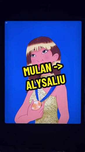 An Icon #alysaliu | mulan makeup