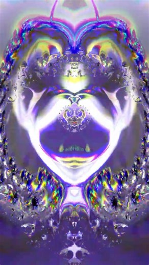 Wet Metallic Hypnotic Alien Journey | Mirrored Orb Fractal Meditation Focus Healing | ArtSpin 340