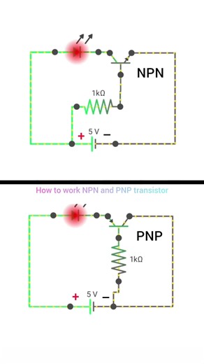 how to work NPN and PNP transistor _ provide by ncs music